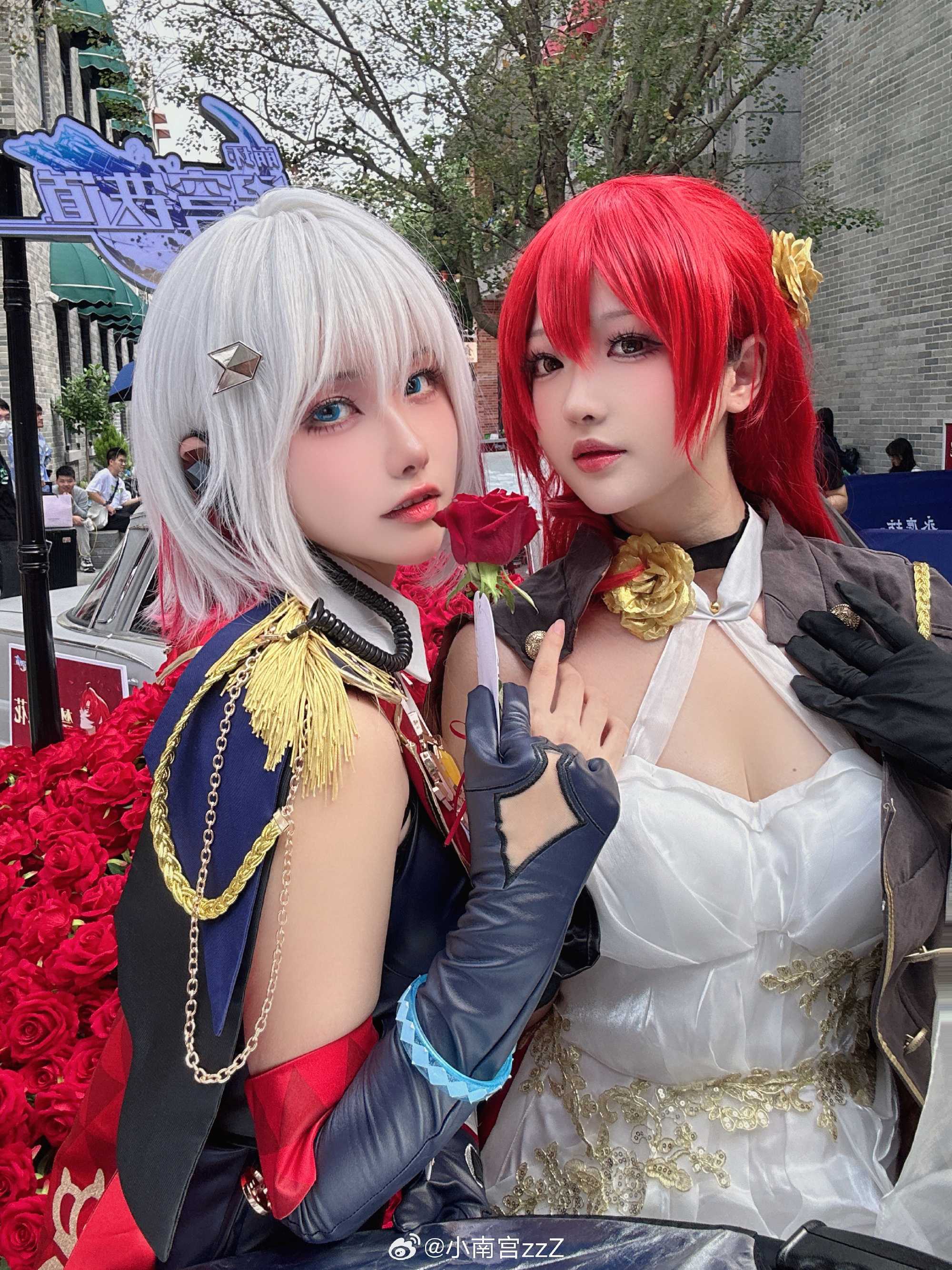 COSPLAY🌹玫瑰花真的很香被蜜蜂追着走​​​星穹铁道姬子@小南宫zzZ