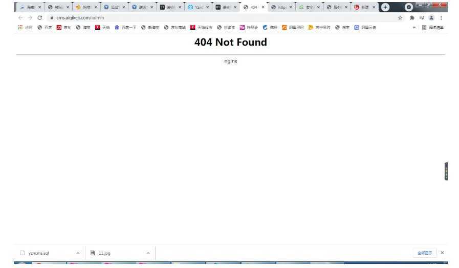 宝塔面板帝国cms全站伪静态后台输入admin显示404/nginx伪静态排除指定目录伪静态规则设置