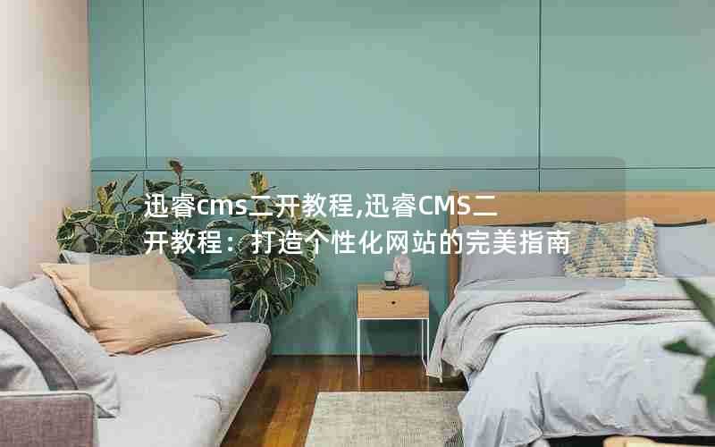 迅睿cms二开教程,迅睿CMS二开教程：打造个性化网站的完美指南