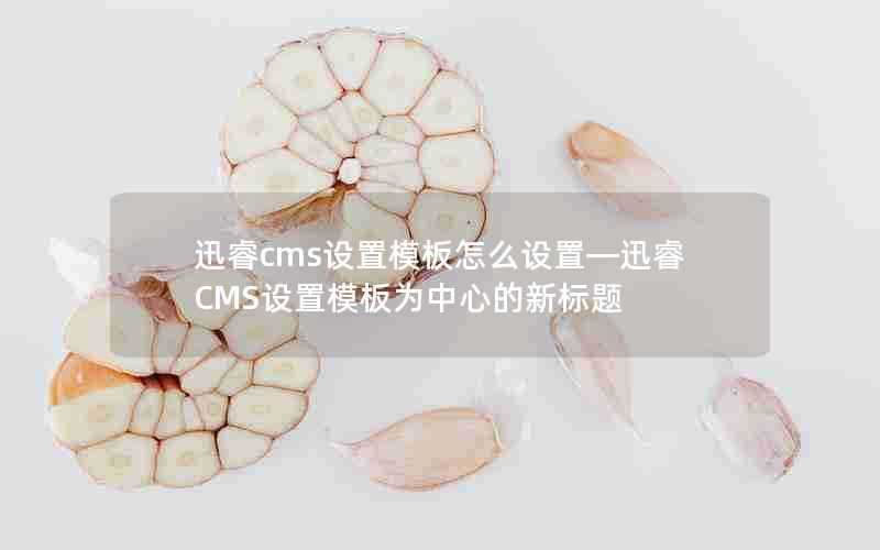 迅睿cms设置模板怎么设置—迅睿CMS设置模板为中心的新标题