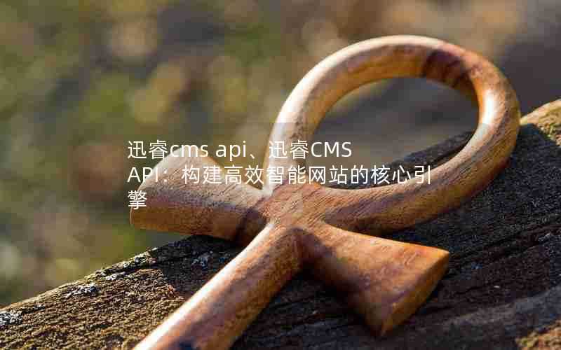 迅睿cmsapi、迅睿CMSAPI：构建高效智能网站的核心引擎