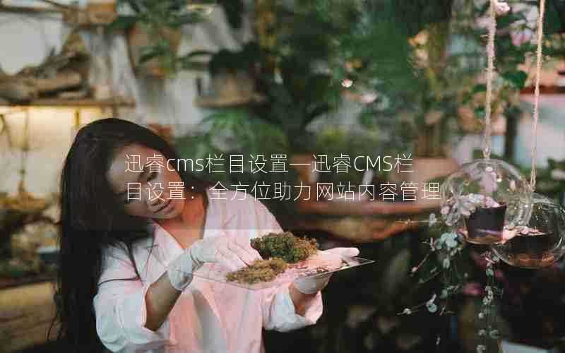 迅睿cms栏目设置—迅睿CMS栏目设置：全方位助力网站内容管理