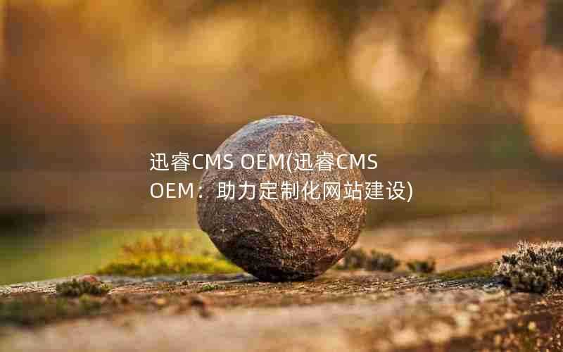 迅睿CMSOEM(迅睿CMSOEM：助力定制化网站建设)