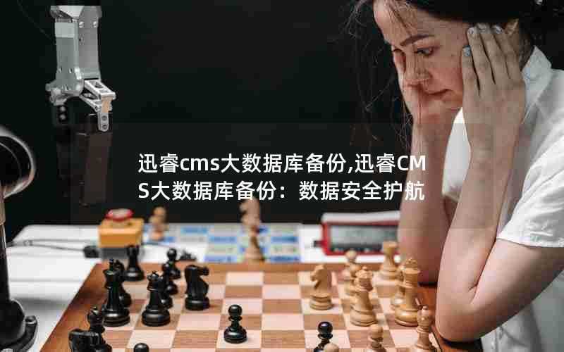 迅睿cms大数据库备份,迅睿CMS大数据库备份：数据安全护航