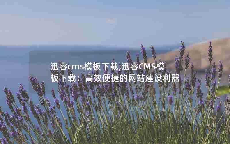 迅睿cms模板下载,迅睿CMS模板下载：高效便捷的网站建设利器