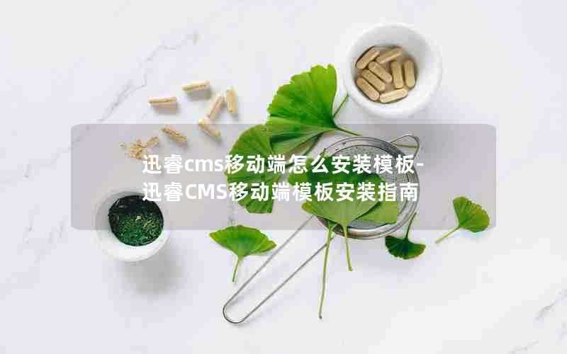 迅睿cms移动端怎么安装模板-迅睿CMS移动端模板安装指南