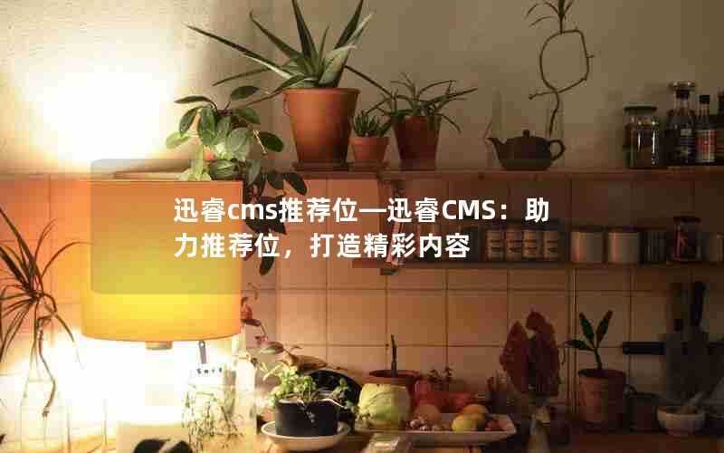 迅睿cms推荐位—迅睿CMS：助力推荐位，打造精彩内容