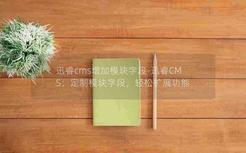 迅睿cms增加模块字段-迅睿CMS：定制模块字段，轻松扩展功能