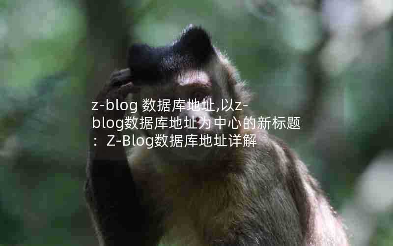 z-blog数据库地址,以z-blog数据库地址为中心的新标题：Z-Blog数据库地址详解