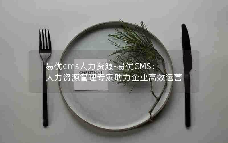 易优cms人力资源-易优CMS：人力资源管理专家助力企业高效运营