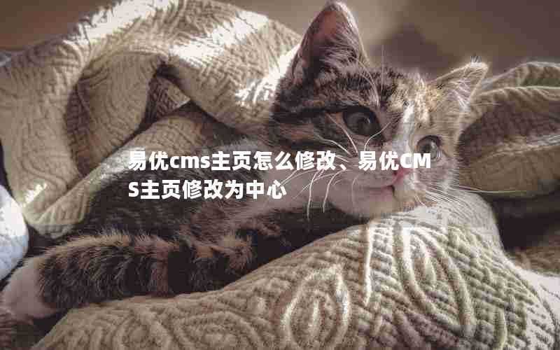 易优cms主页怎么修改、易优CMS主页修改为中心