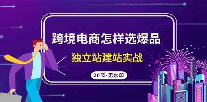 跨境电商怎样选爆品，独立站建站实战