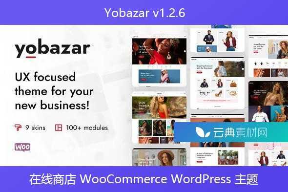 Yobazar v1.2.6 – 在线商店 WooCommerce WordPress 主题