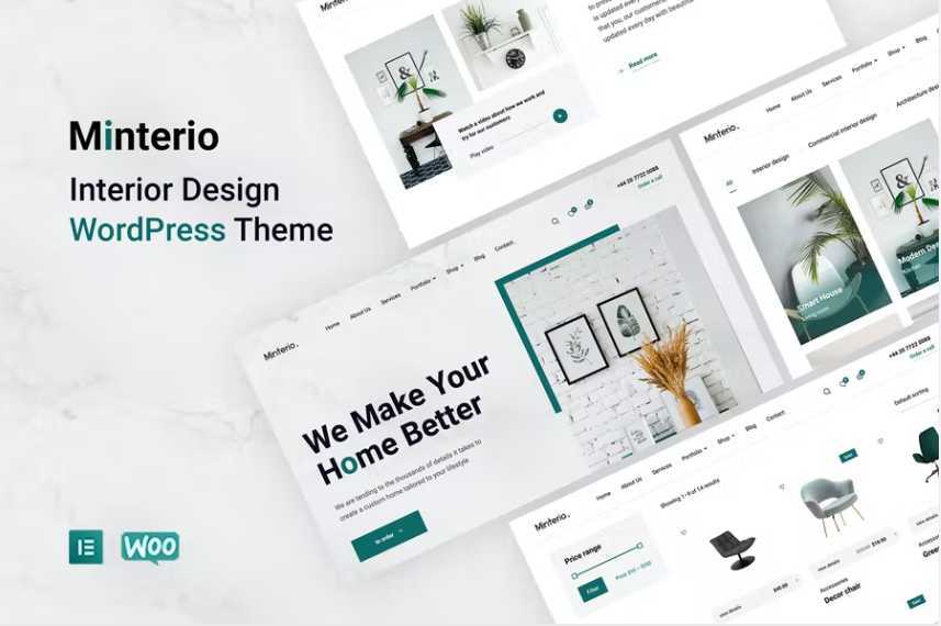Minterio – 室内设计建筑 WordPress主题