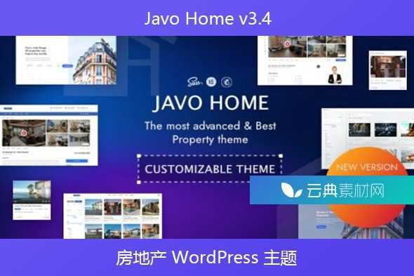 Javo Home v3.4 – 房地产 WordPress 主题