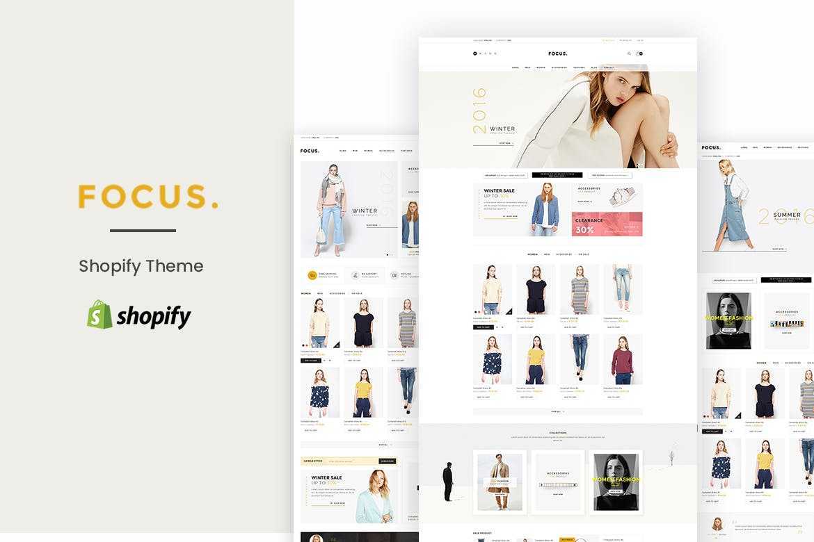 Focus – 响应式Shopify主题