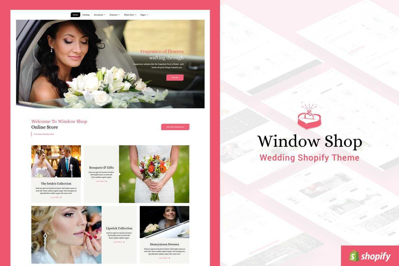 Window Shop – 婚礼Shopify商店购物