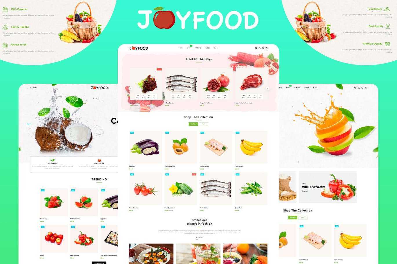 JoyFood – 食品超市Shopify主题