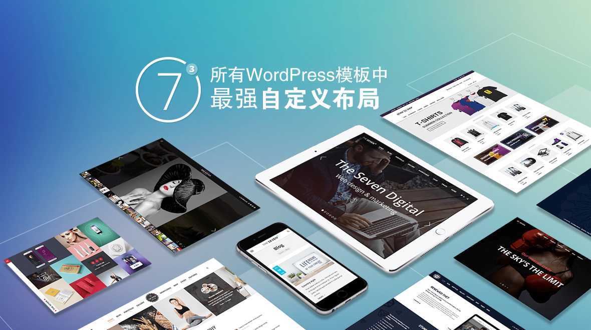 The7 v.11.13.0 – 中文汉化 含密钥可视化拖拽编辑的WordPress主题企业外贸商城网站模板