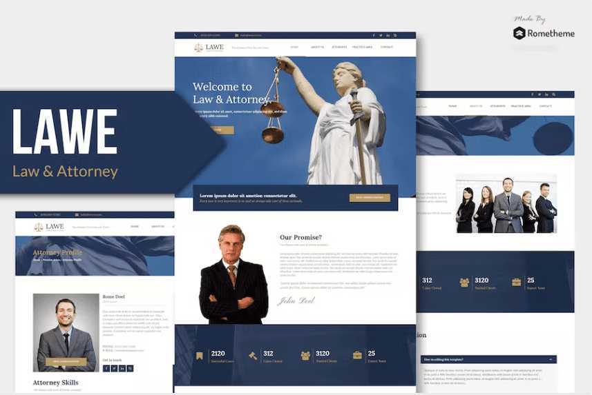 LAWE – Lawyer and Attorney Muse 模板 YR