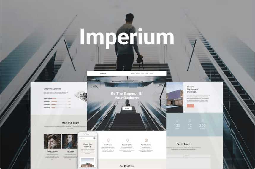 Imperium – 响应式 Muse 模板