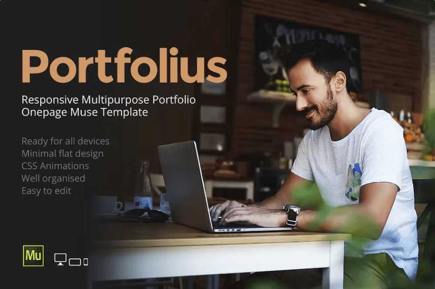 Portfolius – 响应式投资组合模板