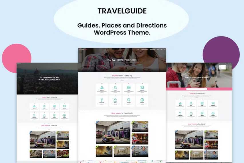 TRAVELGUIDE – 指南和方向 WordPress