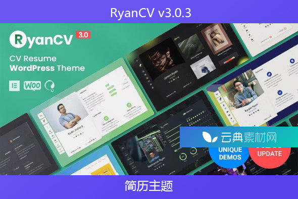 RyanCV v3.0.3 – 简历主题