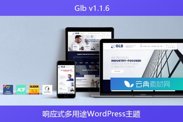 Glb v1.1.6 – 响应式多用途WordPress主题