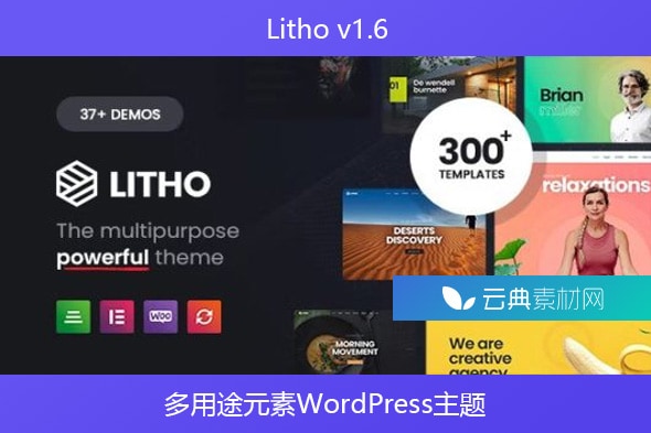 Litho v1.6 – 多用途元素WordPress主题