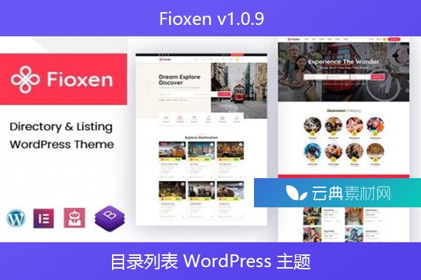 Fioxen v1.0.9 – 目录列表 WordPress 主题