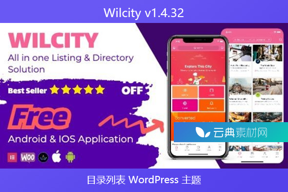 Wilcity v1.4.32 – 目录列表 WordPress 主题