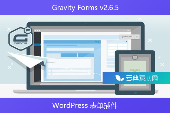 Gravity Forms v2.6.5 – WordPress 表单插件