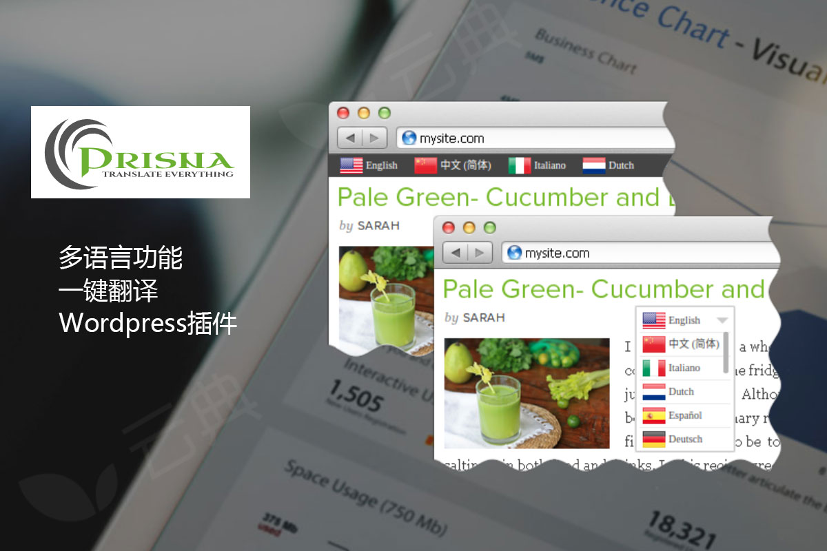 WordPress多语言自动翻译插件 – Prisna WP Translate v1.15.27