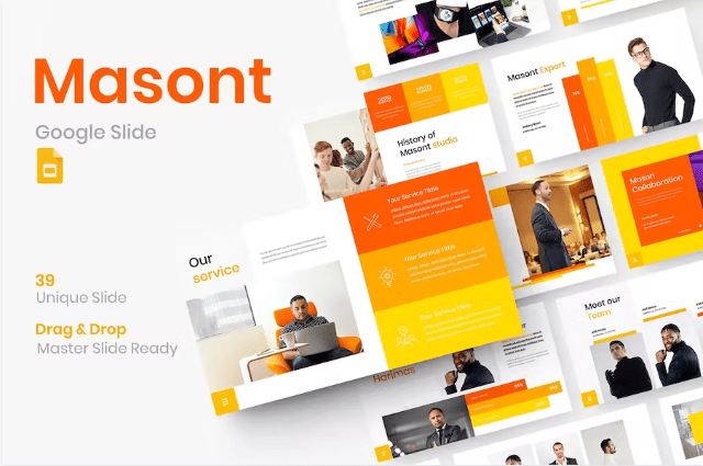 Masont – 商务 Google 幻灯片模板