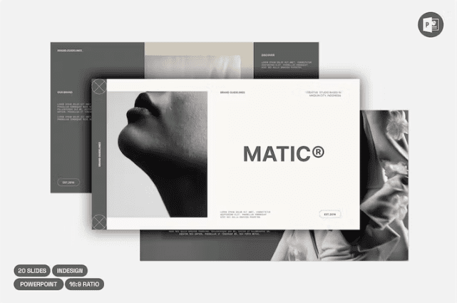 Matic 品牌指南 – Powerpoint