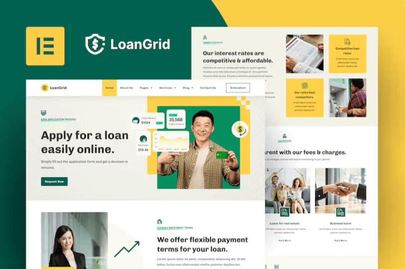 LoanGrid – 贷款和融资要素模板套件