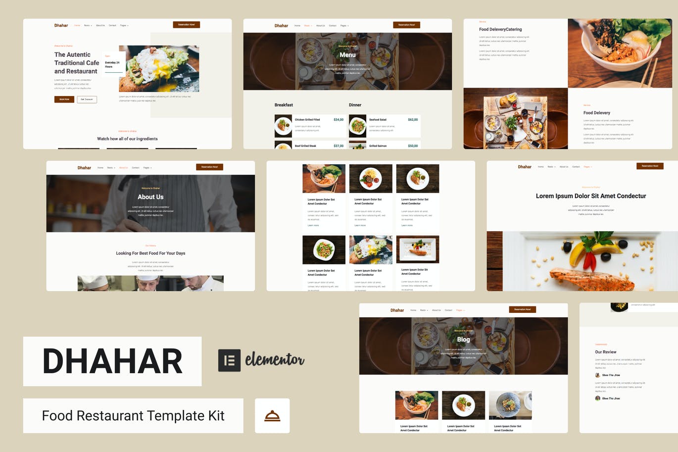 KRAFTY – 建筑和工业 Elementor Template Kit