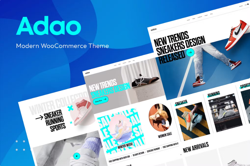 Adao – 现代 WooCommerce 主题