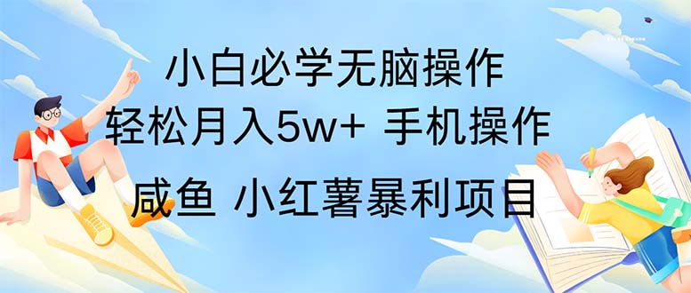 2024热门暴利手机操作项目，简单无脑操作，每单利润最少500