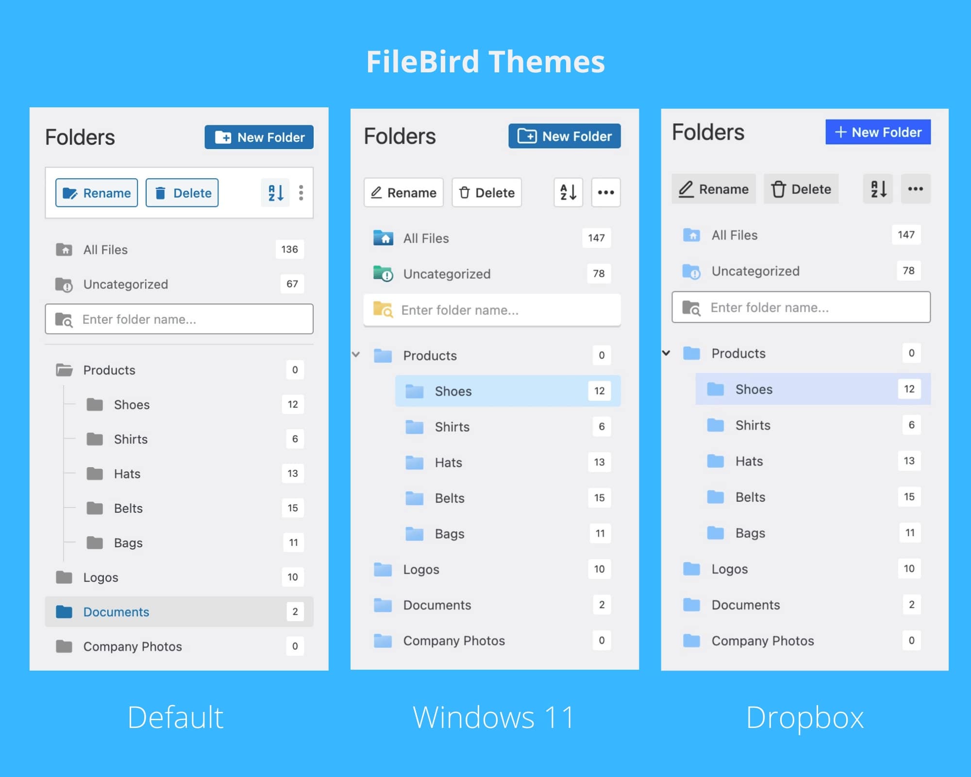 WordPress 媒体库文件夹管理插件–FileBird Pro v6.2.4 破解版免费下载